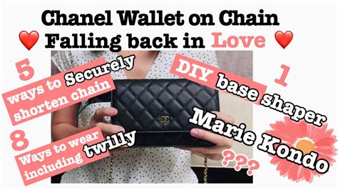 how to shorten chanel boy chain